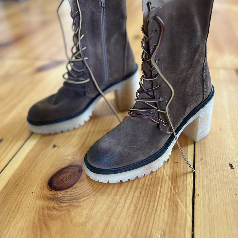 Free People Dylan Lace Up Boot. Never worn!